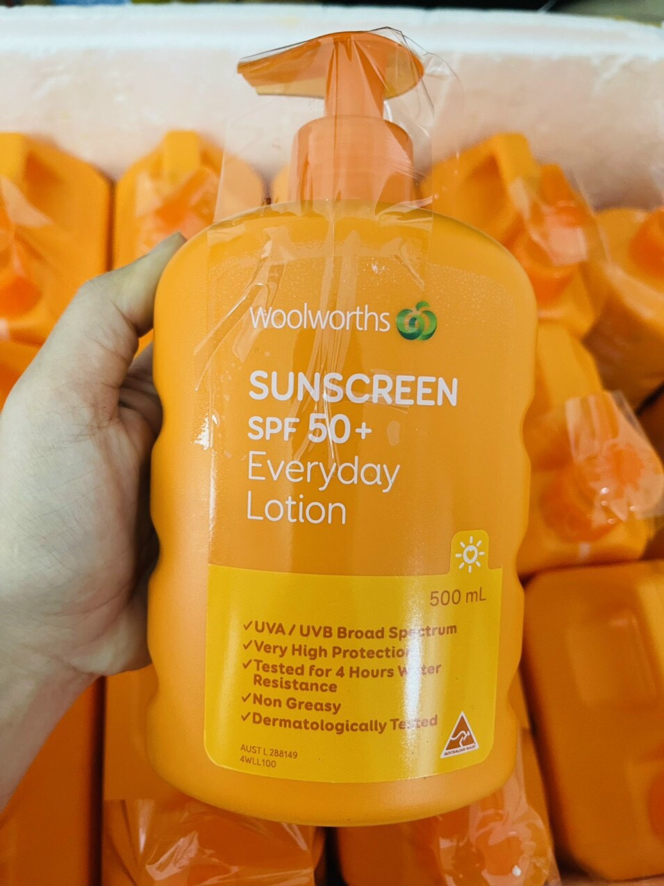 Kem Chống Nắng Woolworths Everyday SPF 50+