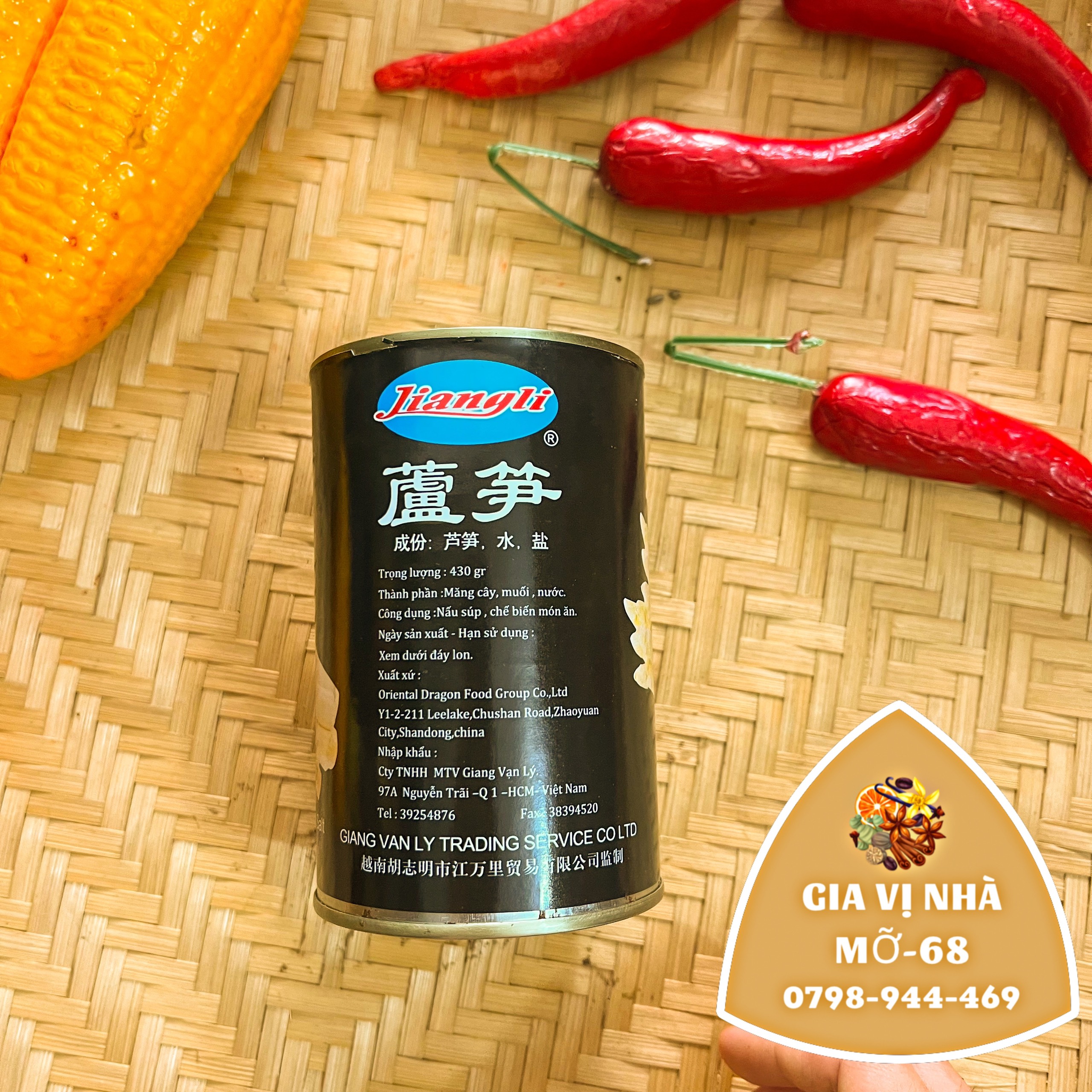 MĂNG TÂY ĐÓNG LON - 430GR