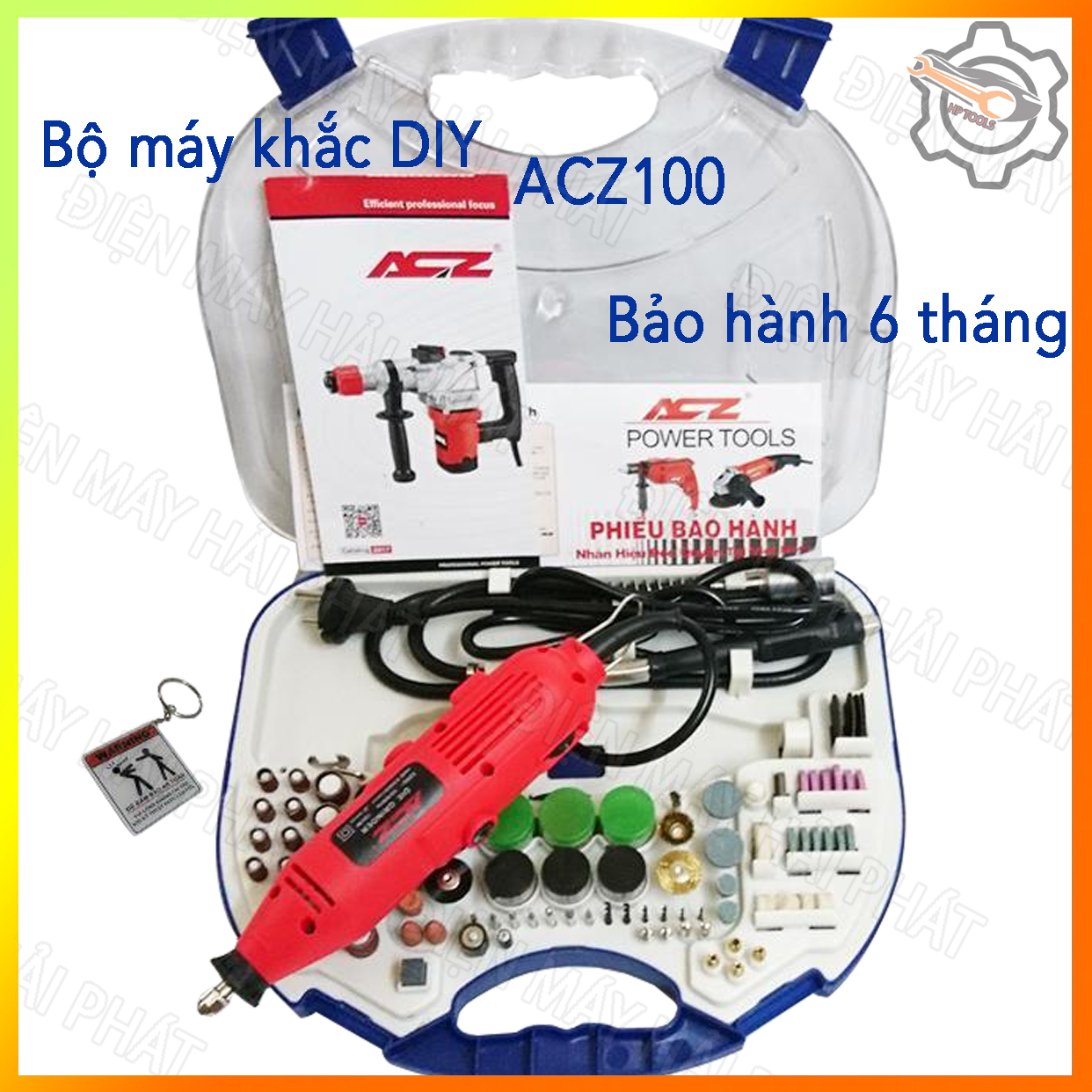 Bộ máy mài khắc ACZ 100 chi tiết
