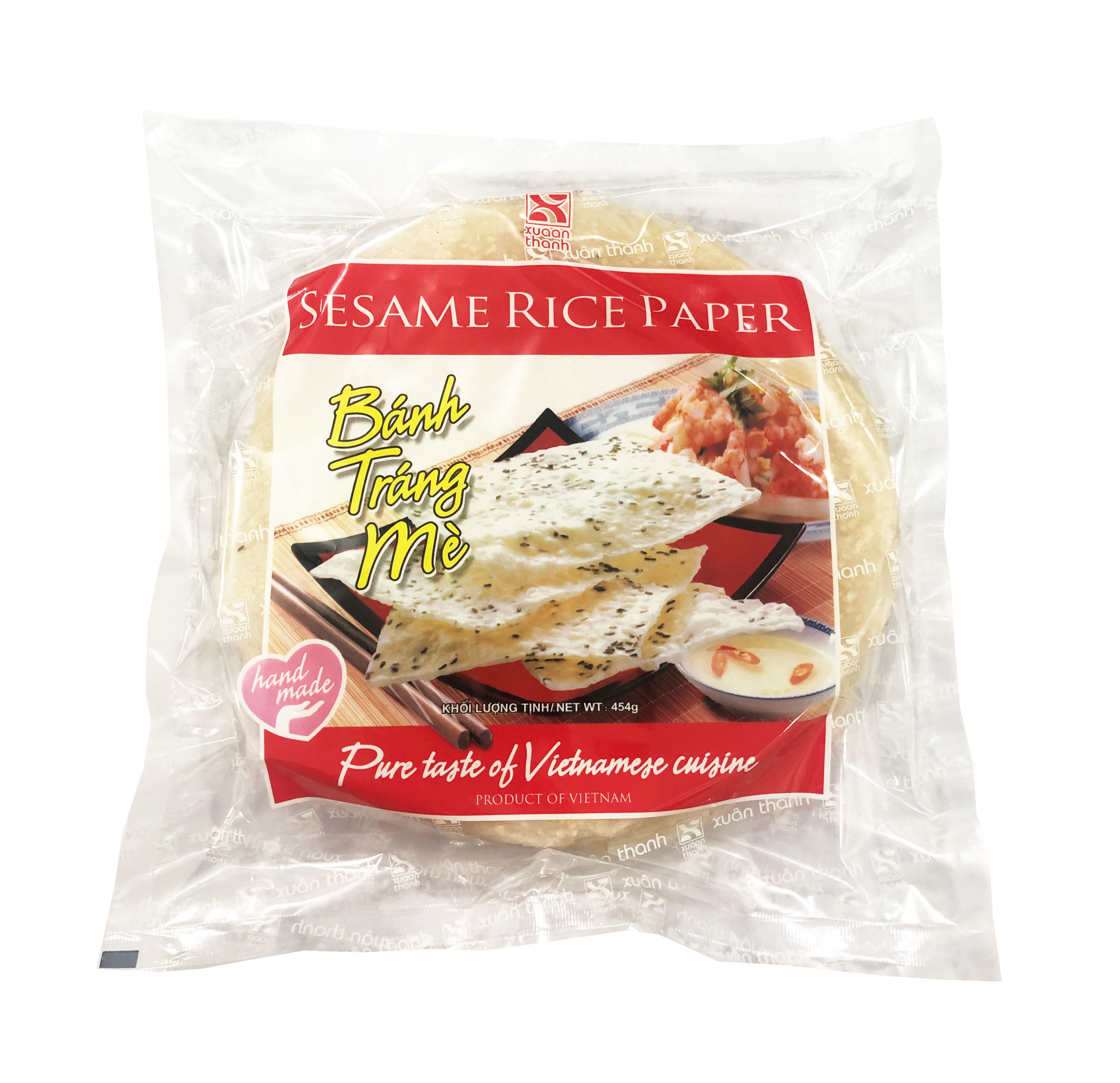 Bánh tráng mè trắng Xuân Thanh 454g