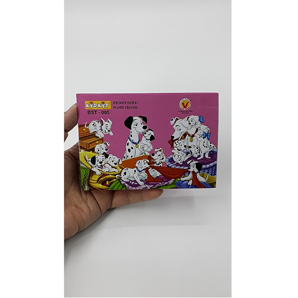 Sáp 12 Màu Chó Đốm BST-005