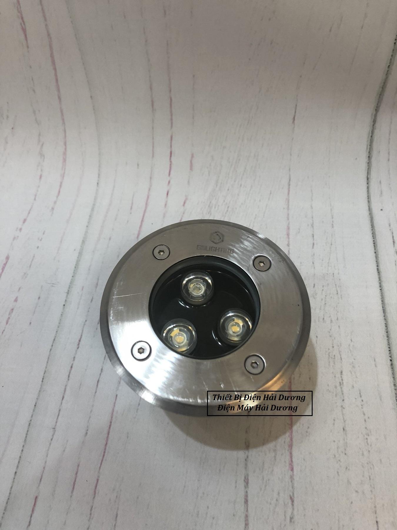 Đèn LED âm đất âm sàn GS Lighting (Ánh sáng Vàng)