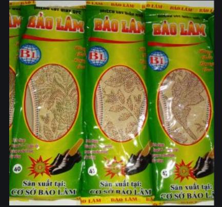 10 đôi lót giầy quế Bảo Lâm ( đủ các cỡ)