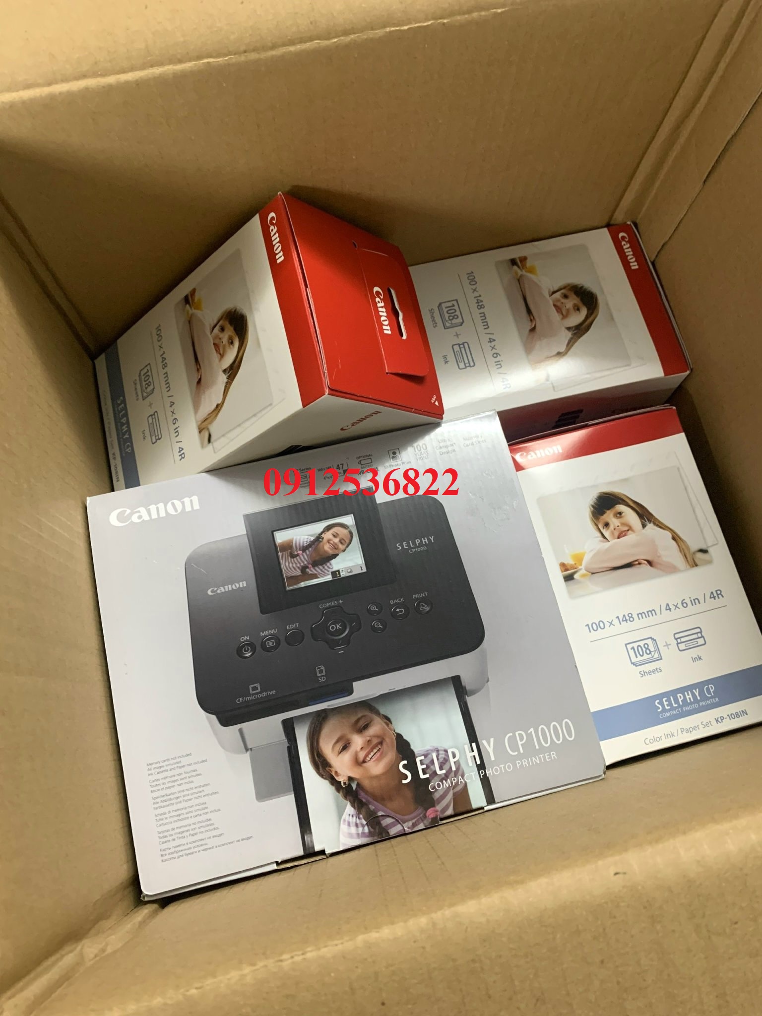 Máy In ảnh Canon Selphy Cp1000