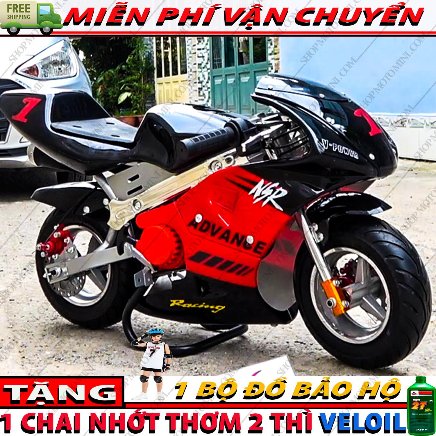 Xe Moto Ducati mini chạy Xăng pha nhớt tại TP HCM  xedientreemnet