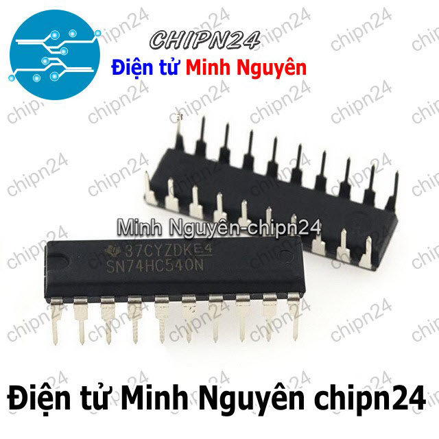 [1 con] (DT) IC 74540 74HC540 DIP-20 Hàng Tốt TI (IC Bộ đệm bát phân 3 trạng thái) - HH003614