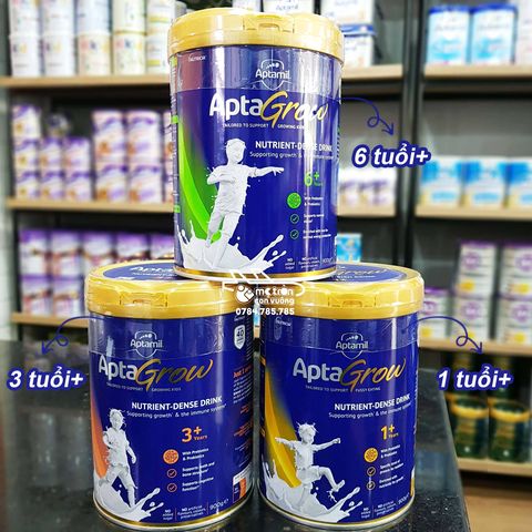 Sữa bột Aptamil Aptagrow 900g (3 tuổi+)