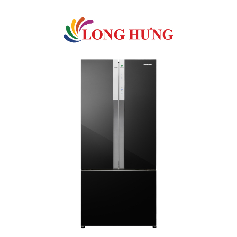 Tủ lạnh Panasonic Inverter 446 lít NR-CY550GKVN - Hàng chính hãng - Có Inverter, kiểu Pháp mặt gương, Công nghệ làm lạnh Panoram, Kháng khuẩn Ag Clean, lọc khử mùi và diệt khuẩn ưu tú