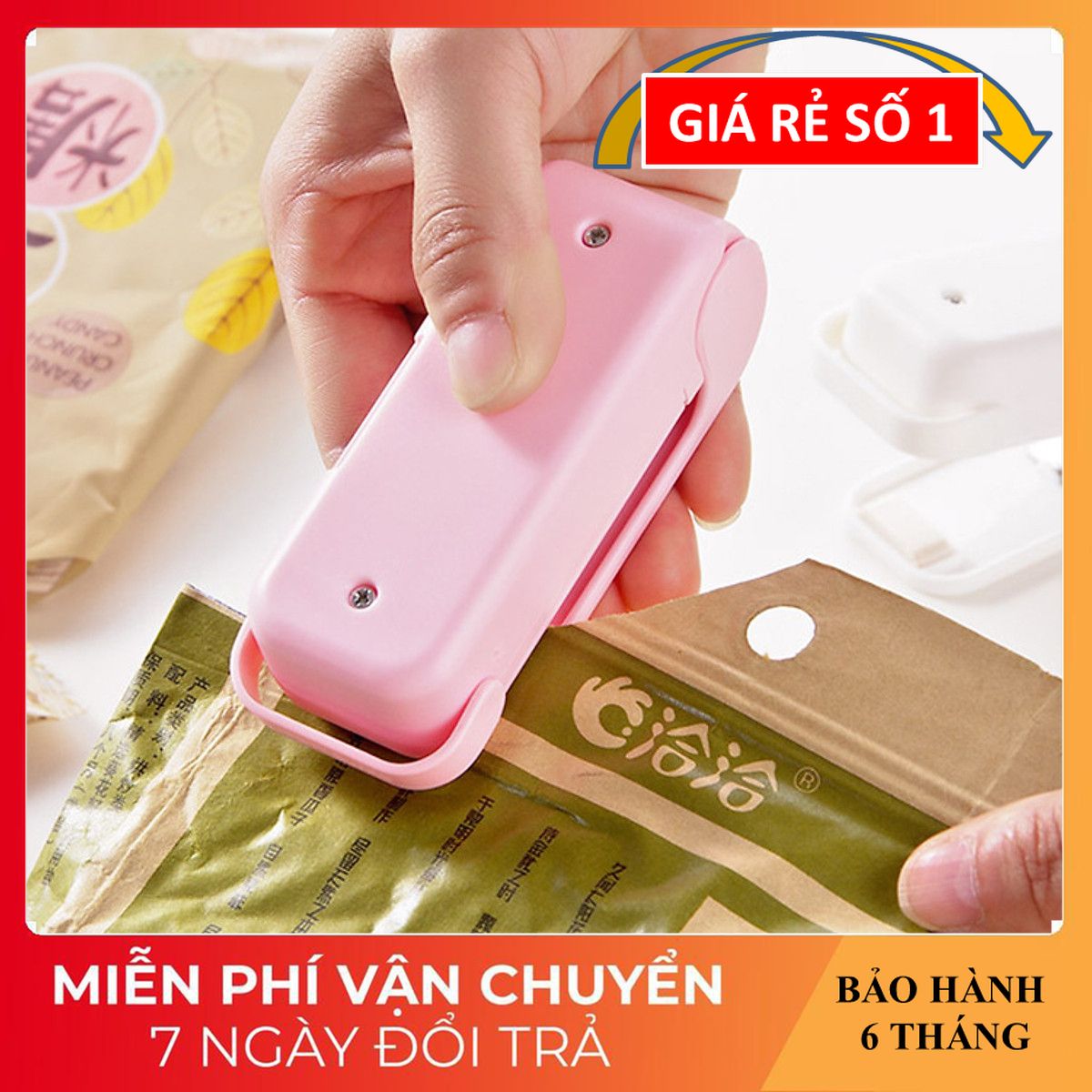 Máy dán miệng túi mini V3 (Giao màu ngẫu nhiên)