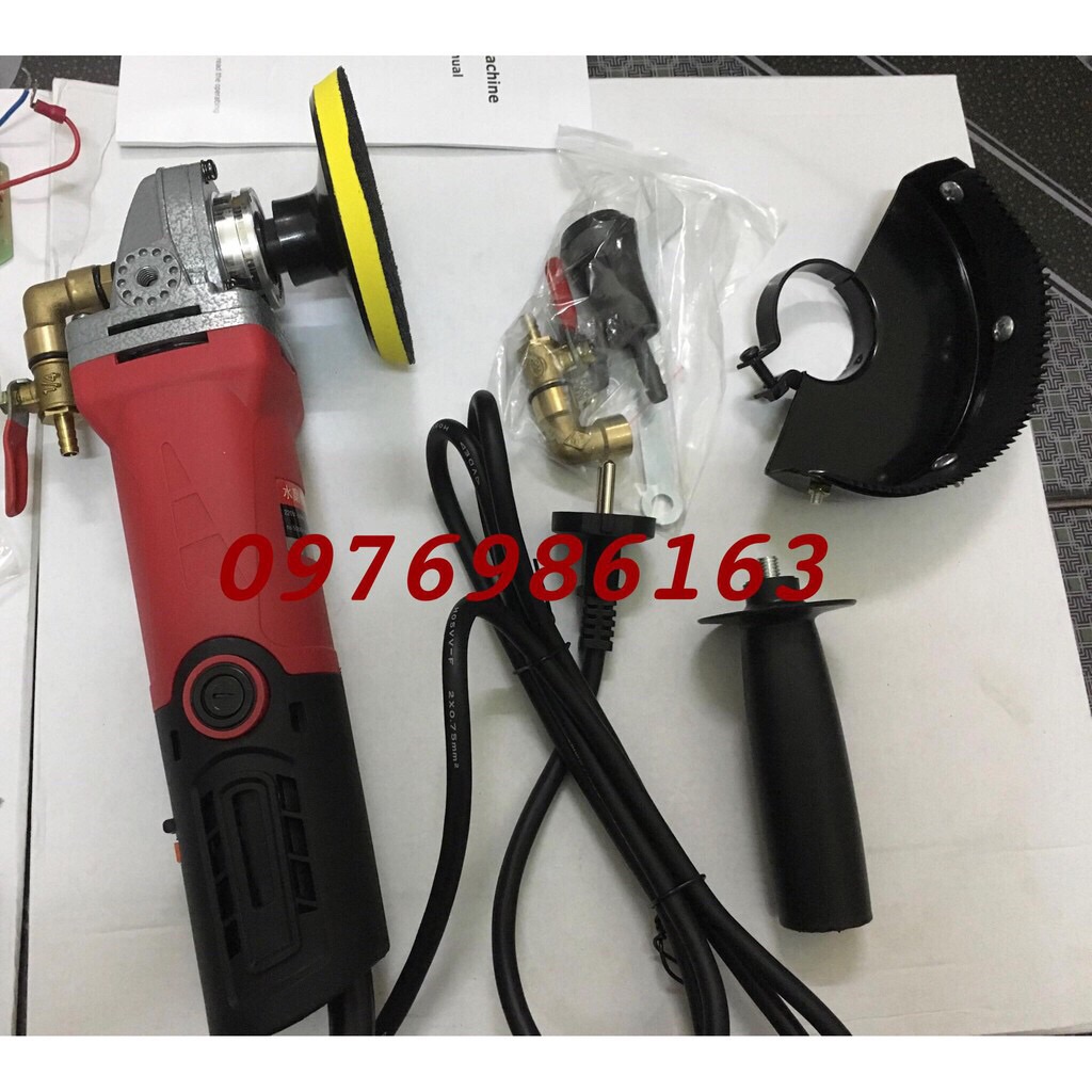 Máy đánh đầu số máy mài nước 6 tốc độ