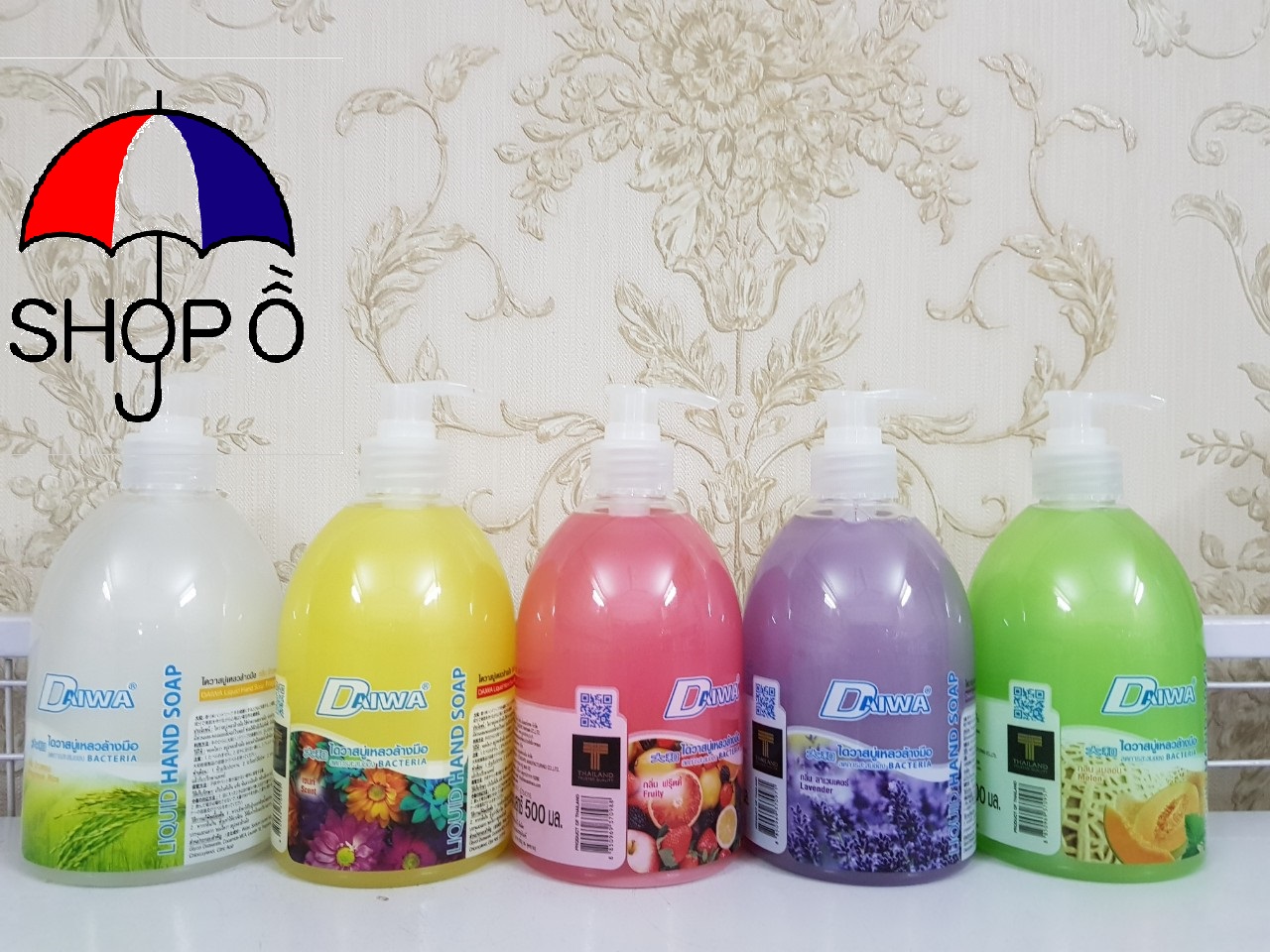 [HCM]Combo 2 chai nước rửa tay diệt khuẩn Daiwa Thái 500ml
