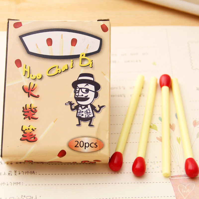 Bút nước que diêm - mực xanh