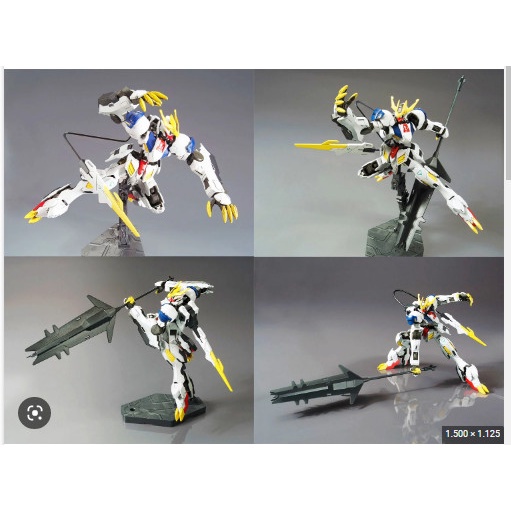 Mô Hình Lắp Ráp HG IBO Barbatos Lupus Rex B033 Iron Blooded Orphans (tặng base)