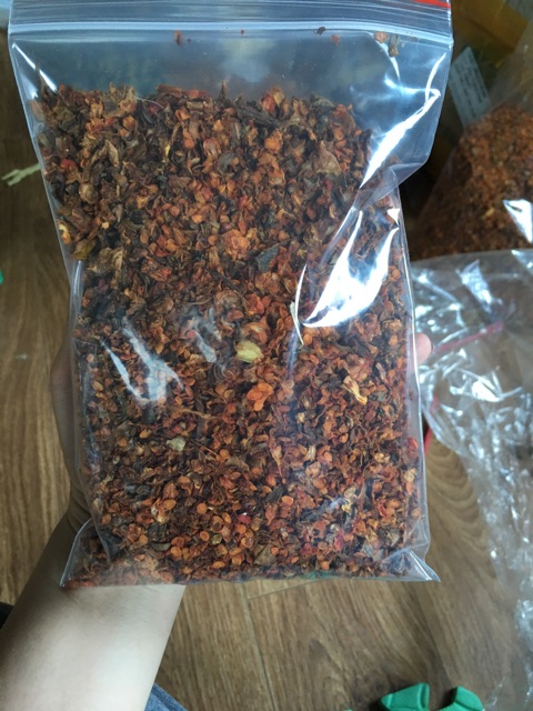 Hạt dành dành khô tạo màu vàng tươi (Gói 100g)