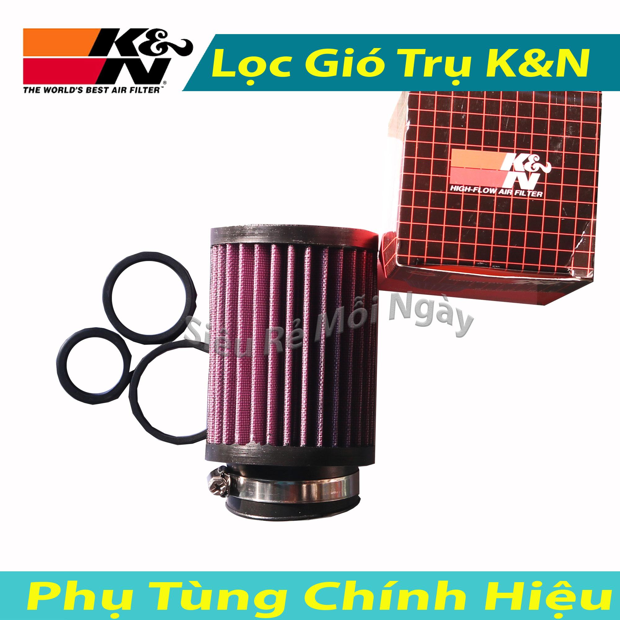 [HCM]Lọc Gió Trụ K&N RU 1280 Copy Supper