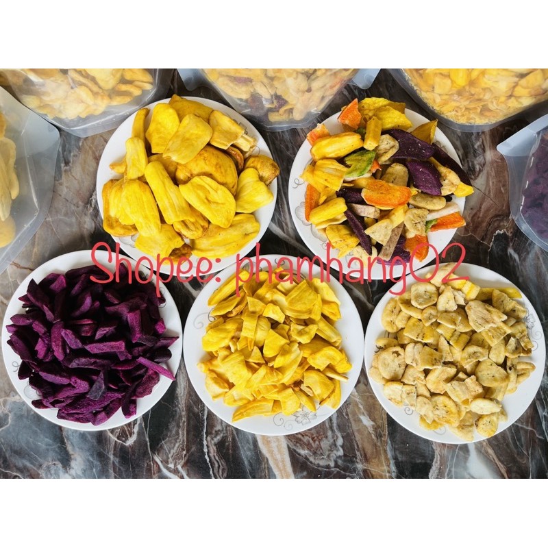 [Mã 159FMCG giảm 7% đơn 500K] 2kg Hoa quả sấy (Trái cây sấy) vụn
