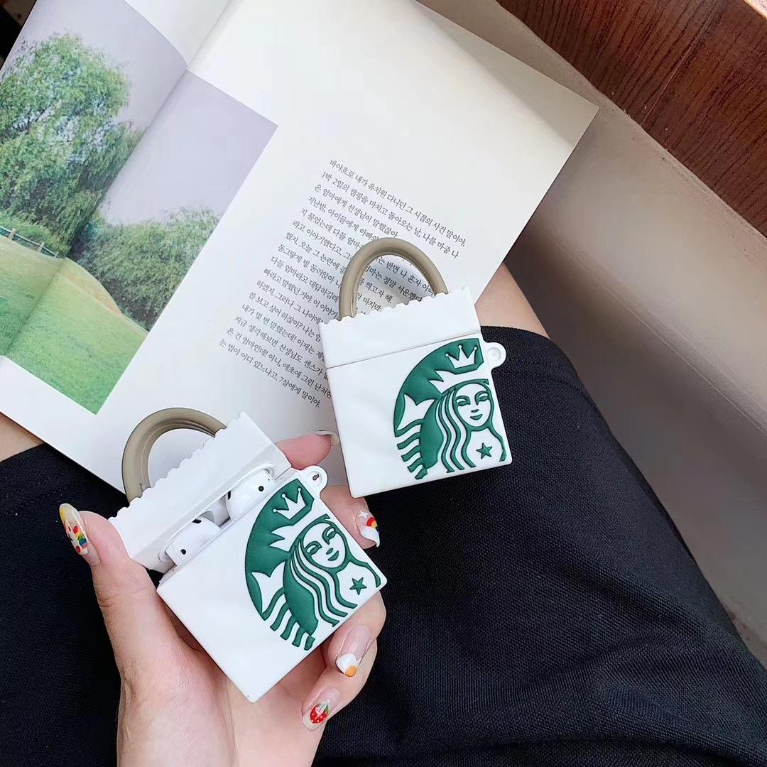 AirPods case hình túi Starbucks