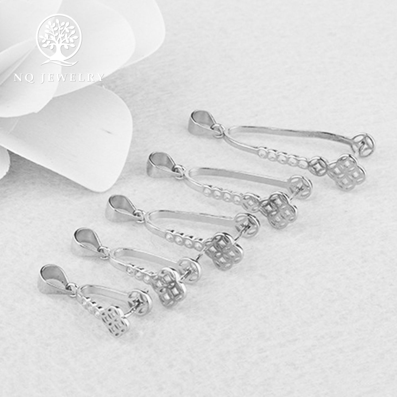 [HCM]Charm bạc khóa - NQ Jewelry