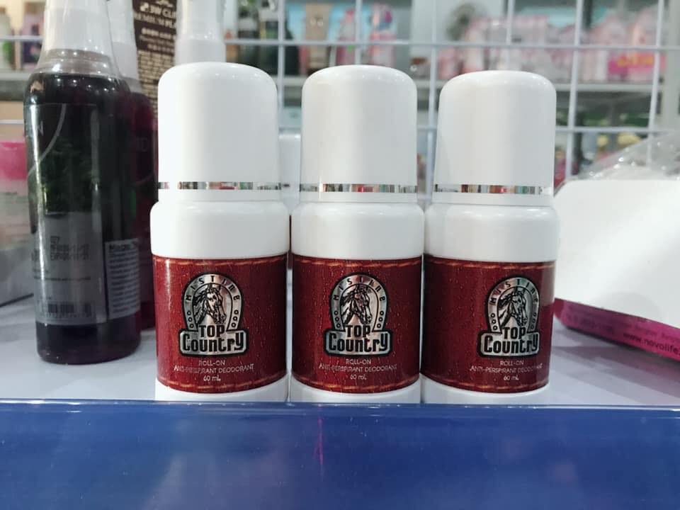 Lăn khử mùi Thái Lan Top Country (60ml)