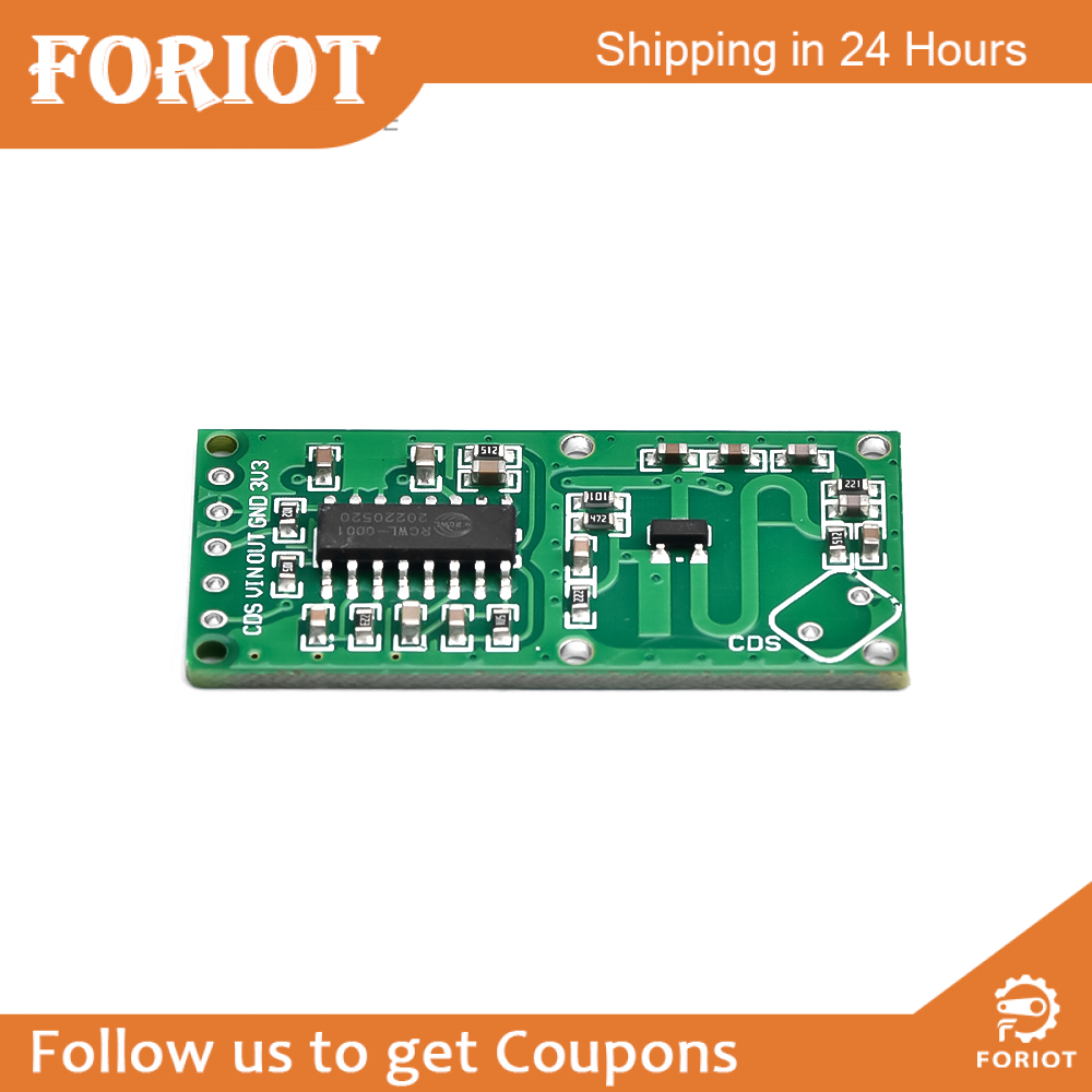Foriot Mô-đun Cảm Biến Chuyển Động Radar Vi Sóng Mô-đun Công Tắc Thông Minh Mô-đun Cảm Ứng Cơ Thể Người Khoảng Cách Phát Hiện 6-12M 4-28V