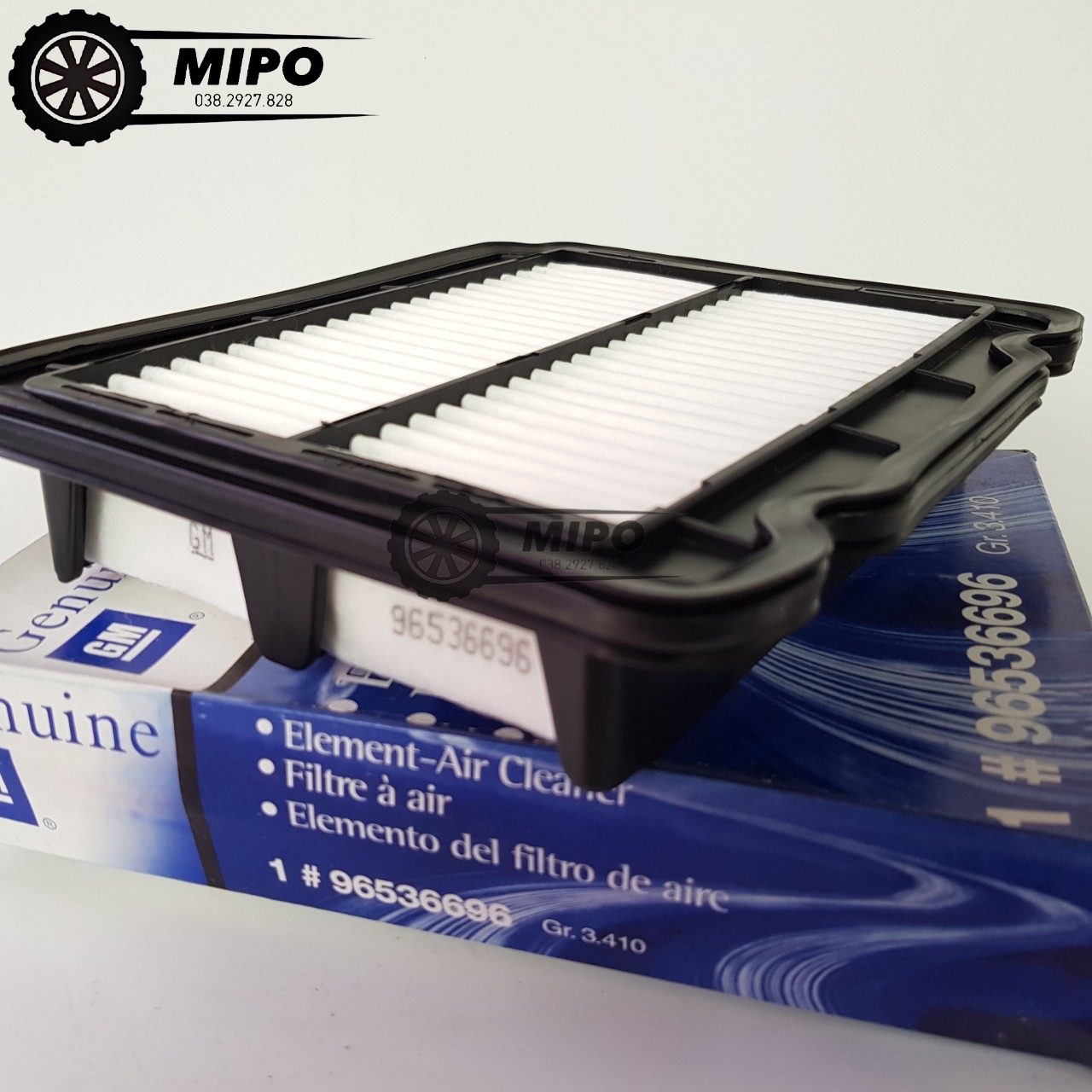 Lọc gió động cơ xe Aveo, Gentra (Mã: 96536696)