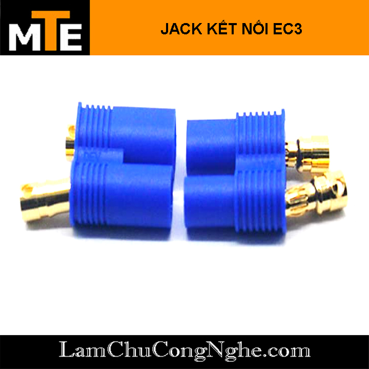 Cặp jack cắm bắp chuối ec3 3mm