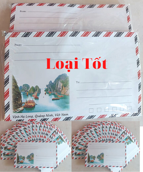 Combo 2 xấp bao thư keo dán tự dính