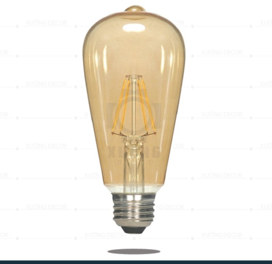 Bóng Đèn LED Edison ST64 Vàng Nắng