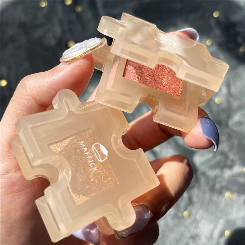 Phấn mắt hạt dẻ MAFFICK tông cam đào hồng đất xinh xắn Chestnut Jigsaw Eye Shadow Plate hot Tiktok MAFI35 giá rẻ