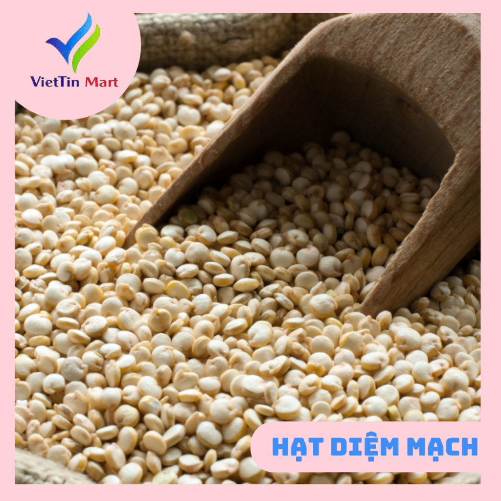 1kg Hạt diêm mạch hữu cơ (Quinoa)