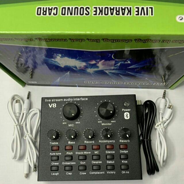 COMBO SOUND CARD v8 và MIC BM900