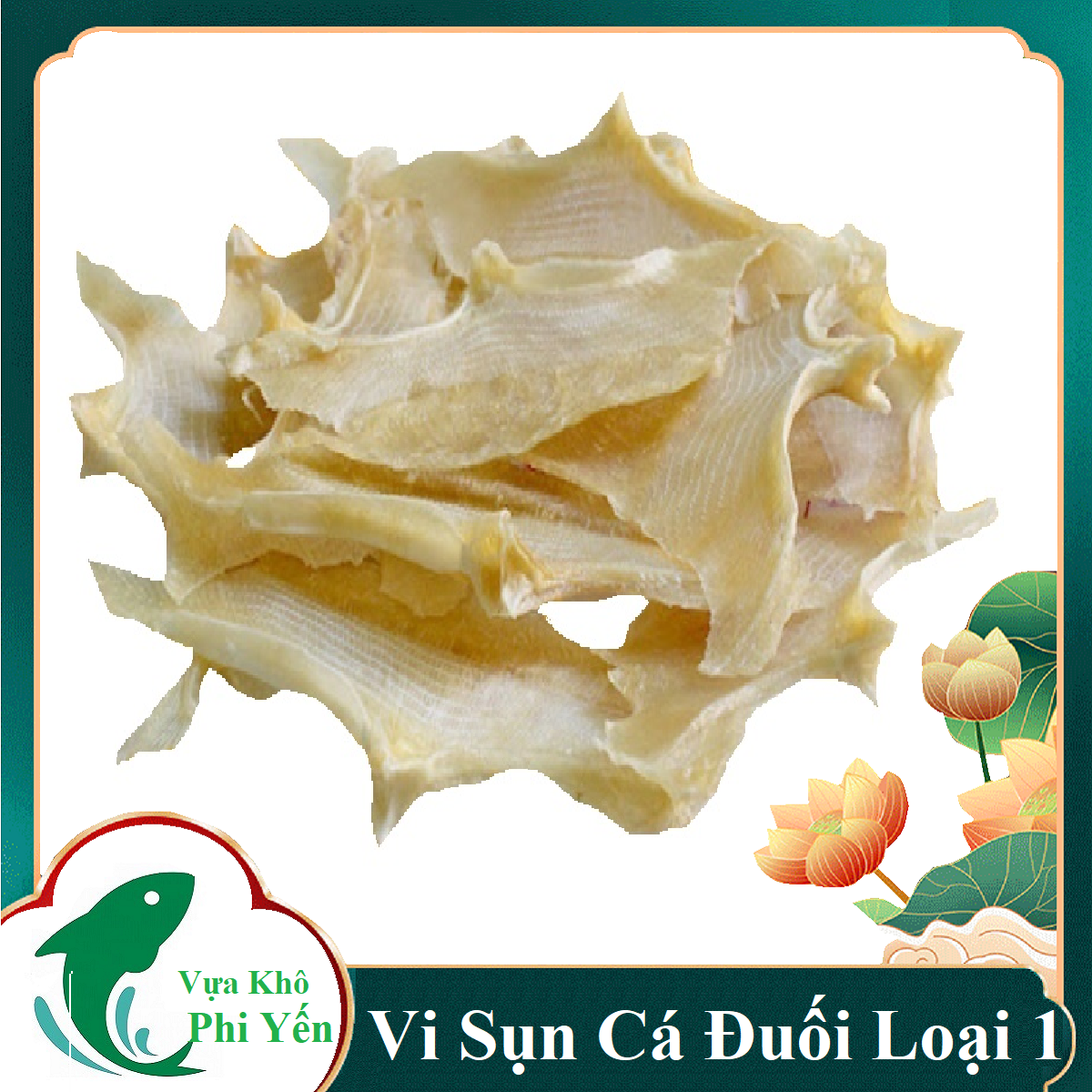 Sụn Vi Cá Đuối – Đặc Sản Cà Mau---Khô Vi Cá Đuối