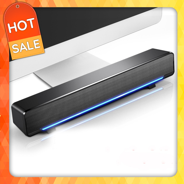 { HOT } Loa Máy Tính Siêu Trầm SADA V-196, Có Dải Đèn Led Cao Cấp ( giao màu ngẫu nhiên )