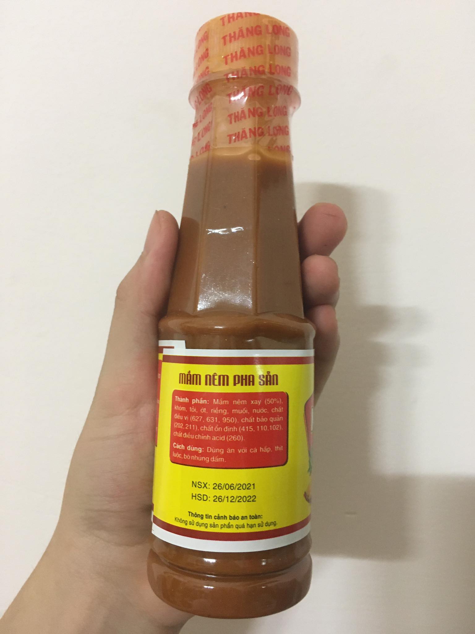 Mắm nêm sạch pha sẵn Thăng Long 180ml
