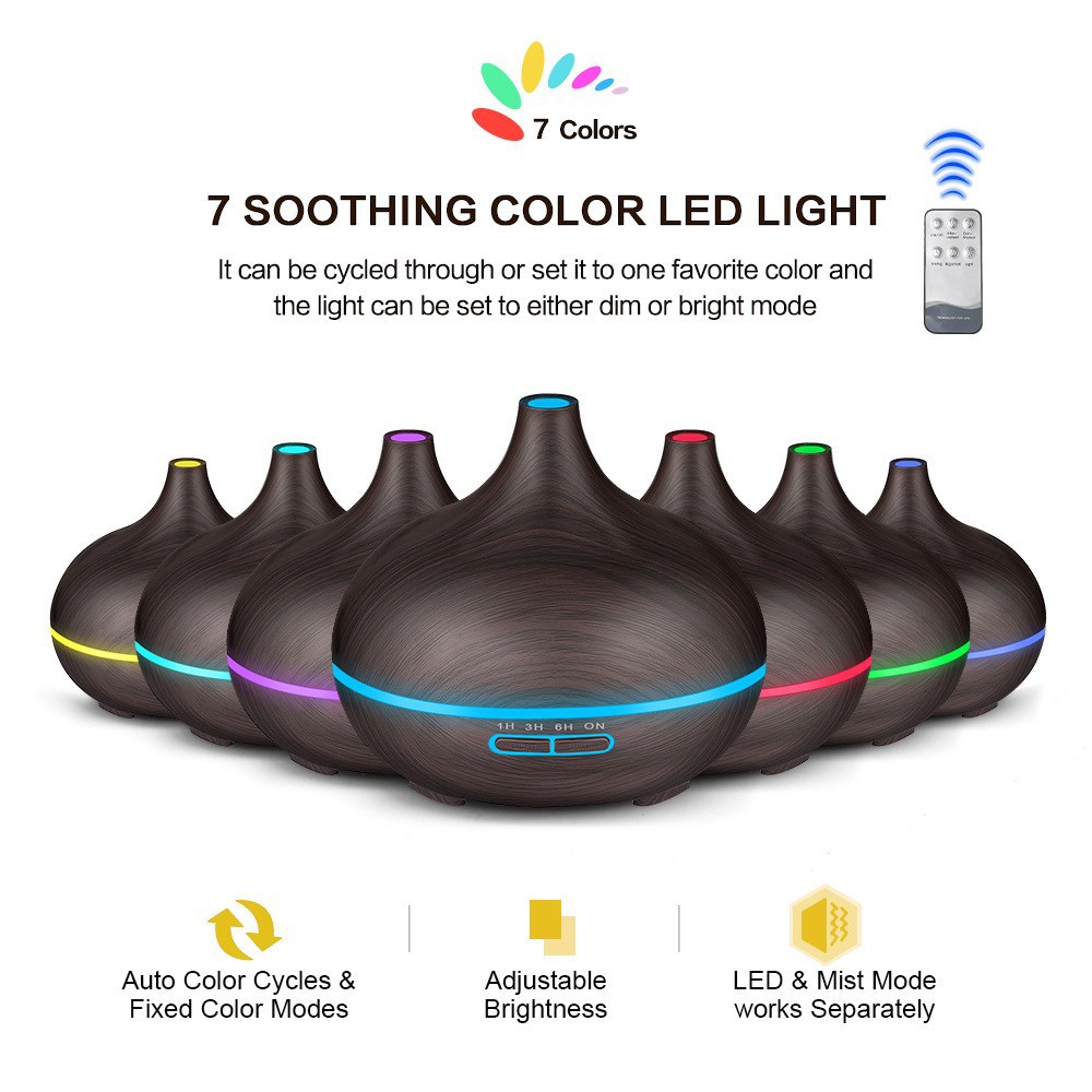 Máy xông tinh dầu siêu âm cao cấp AROMA