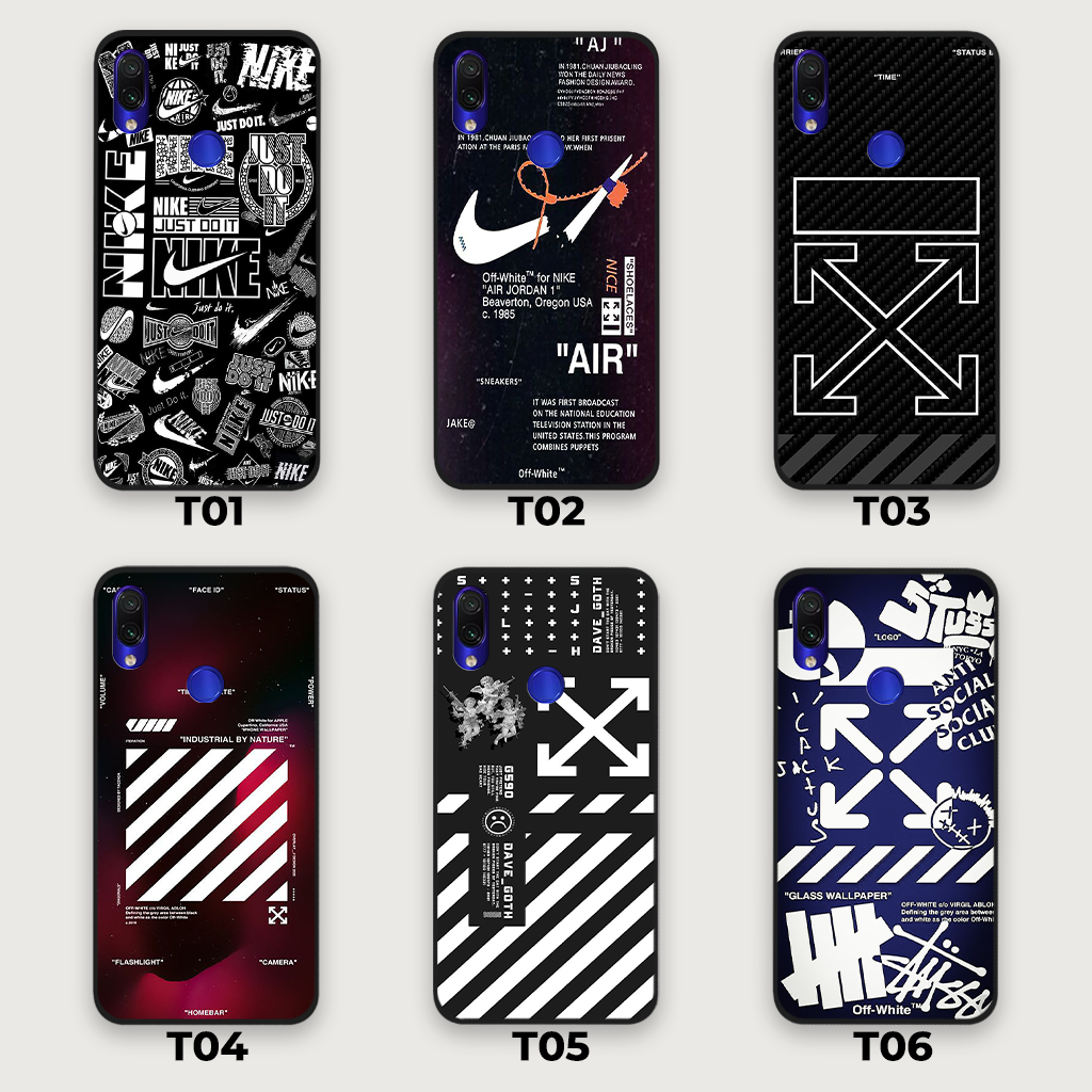 Ốp lưng Xiaomi Redmi Note 7 / Redmi 7 in hình nikee, off whitee thời trang