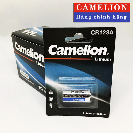 Combo 4 viên Pin CR123A Camelion, pin máy ảnh