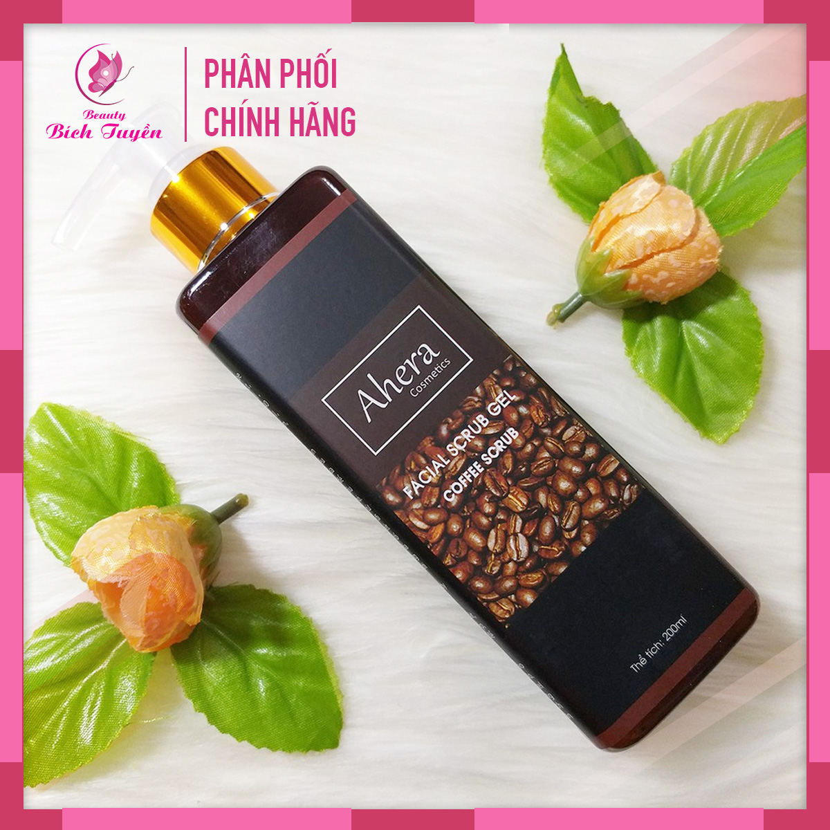 Tẩy Tế Bào Chết - Da Chết AHERA Cà Phê