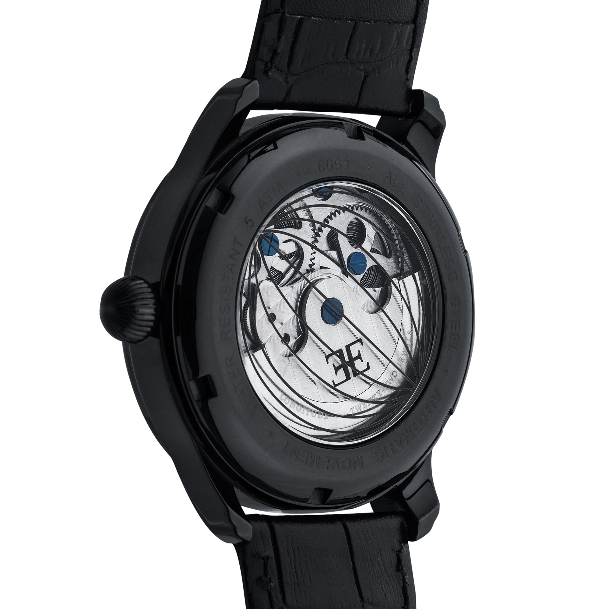 Đồng hồ nam dây da Thomas Earnshaw - ES-8063-03