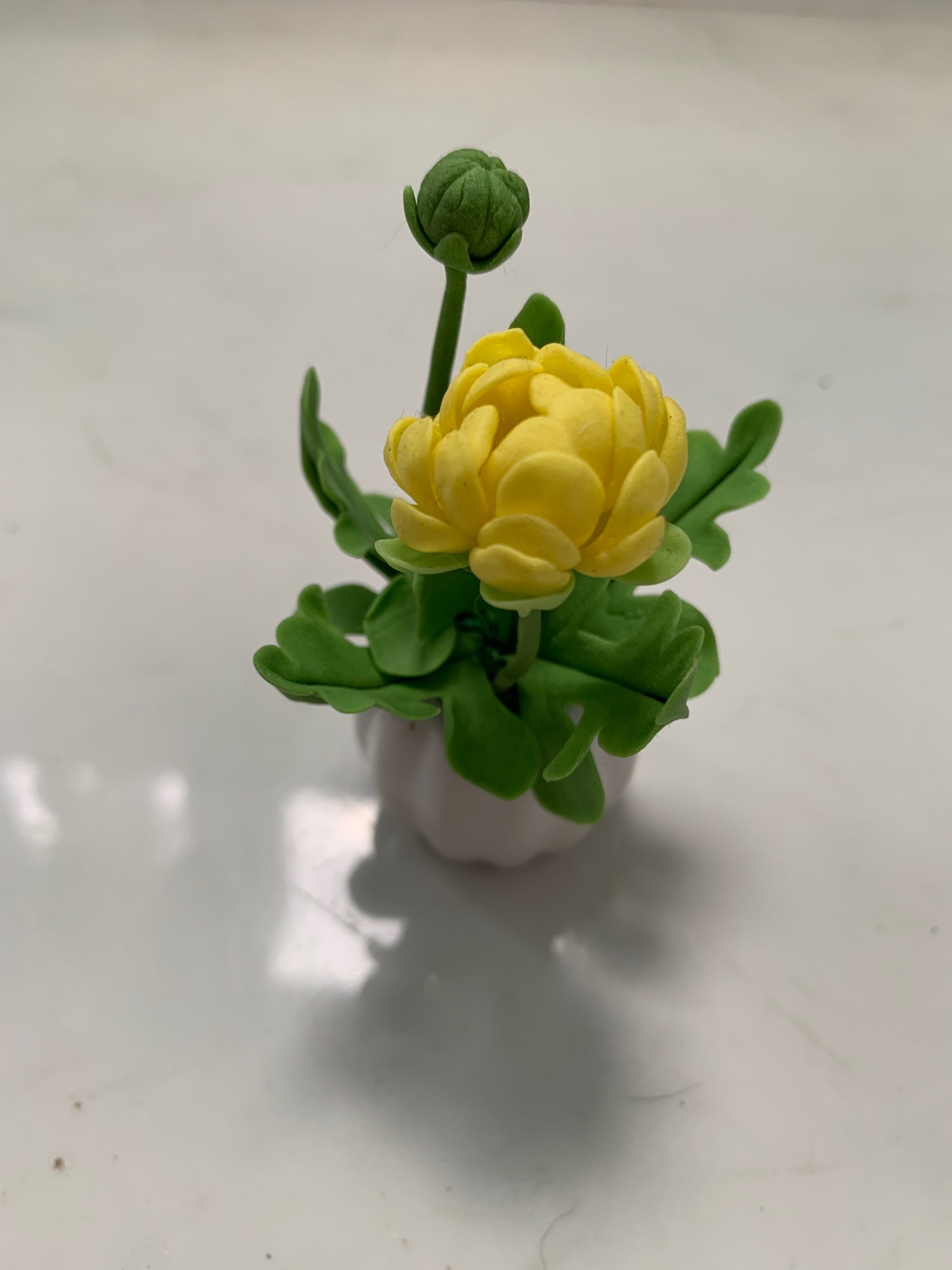 [HCM]Chậu hoa đất sét mini