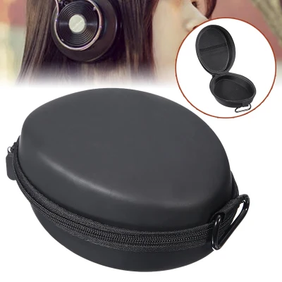 Portable Ear Phone Carrying Hard Case Anti Shock EVA Headphone Storage Bag For Earphone Headset