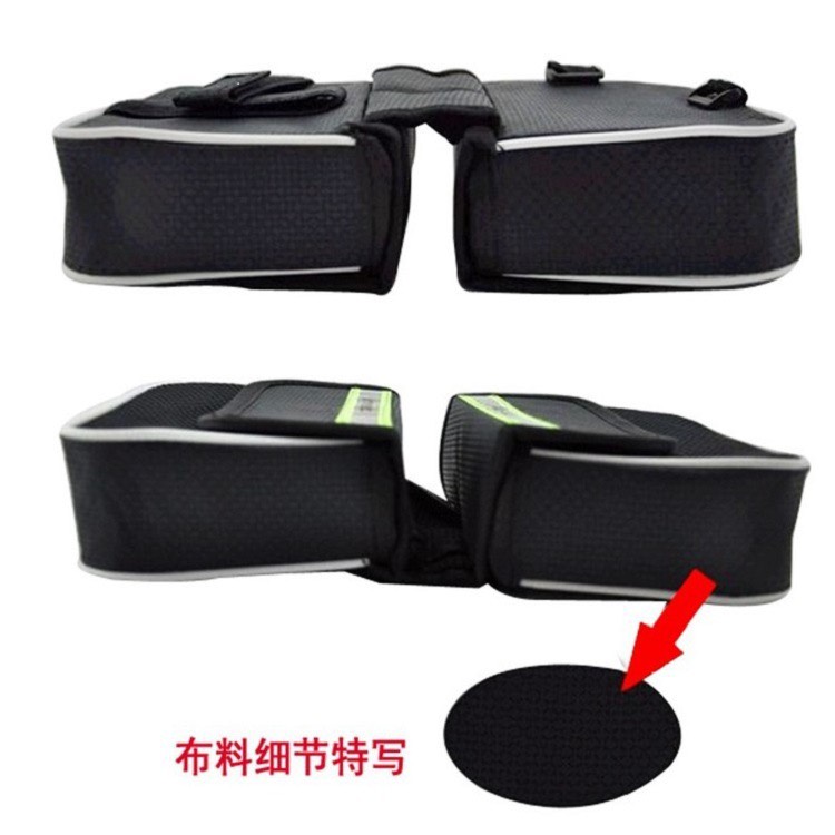 Túi đôi treo khung xe đạp