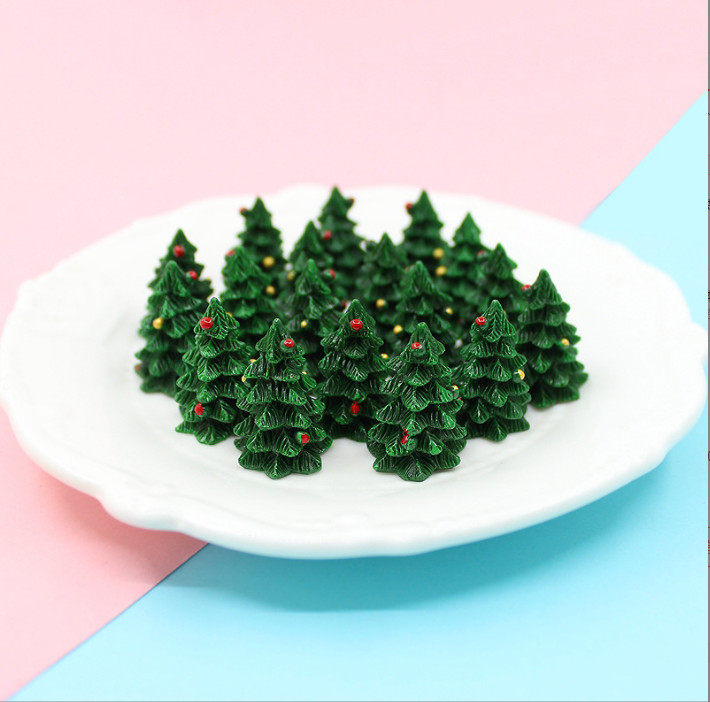 Mô hình nhà Giáng Sinh trang trí cây thông Noel