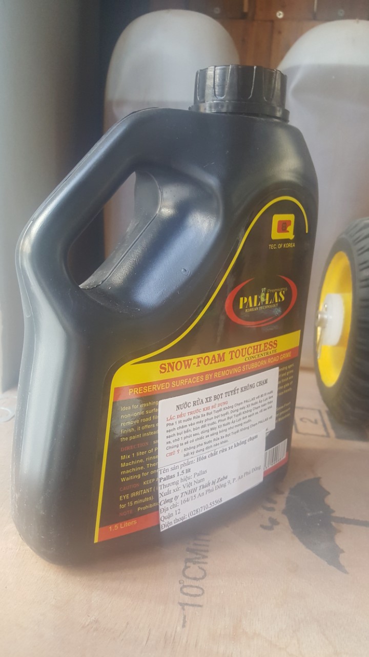 Nước Rửa Xe Không Chạm Pallas 3L