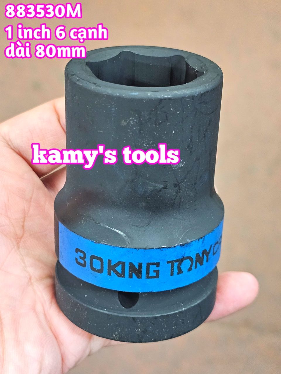 ĐẦU TUÝP 30MM LỖ 1 INCH KINGTONY MODEL 883530M1(ĐẦU TUÝP 30MM TUÝP 30MM ĐẦU KHẨU 30MM ĐẦU CHỤP 30MM)