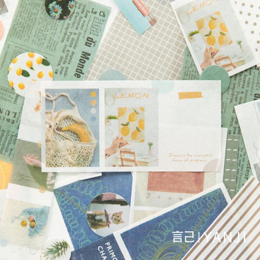 [HCM]Bộ 40 sticker hình dán Pocket Tapes | BSB029