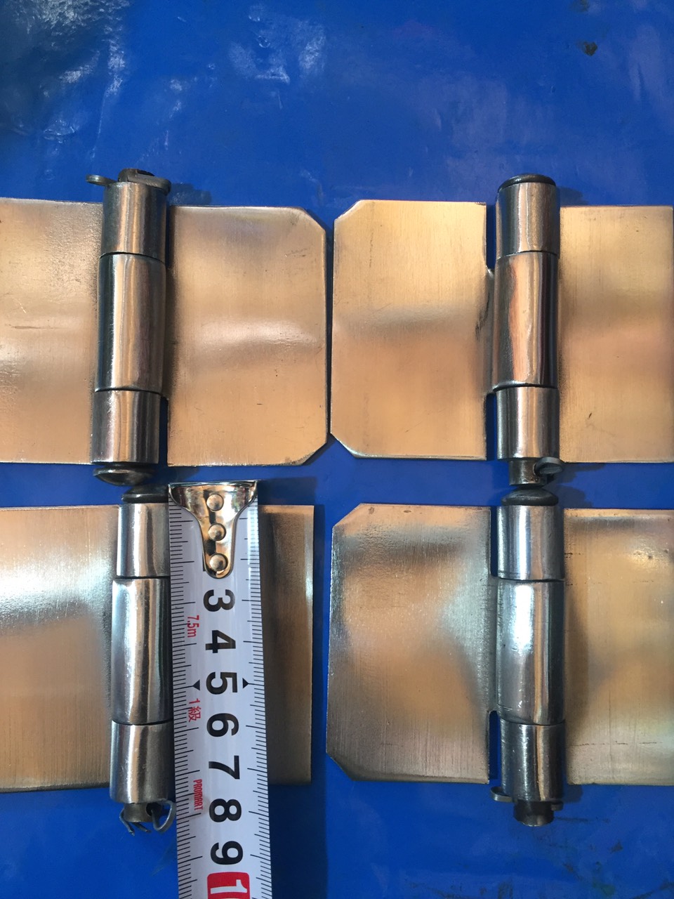 Bản lề ô tô, bản lể cổng. bản lề inox. Bộ 4 bản lể inox cực đẹp