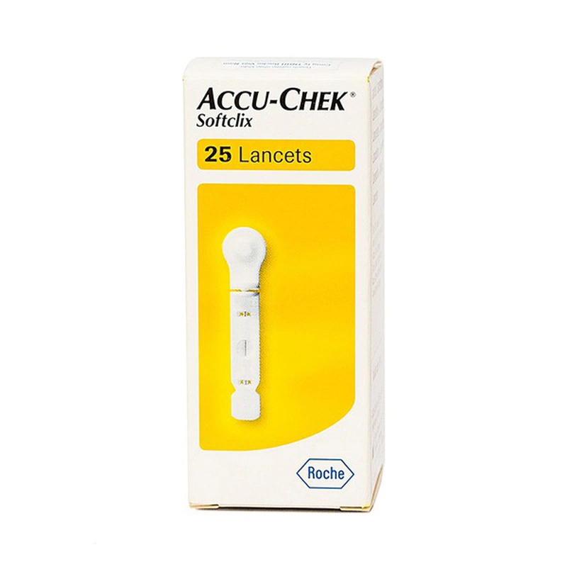 Kim lấy máu Accu Chek Softclix hỗ trợ lấy máu nhẹ nhàng ít đau