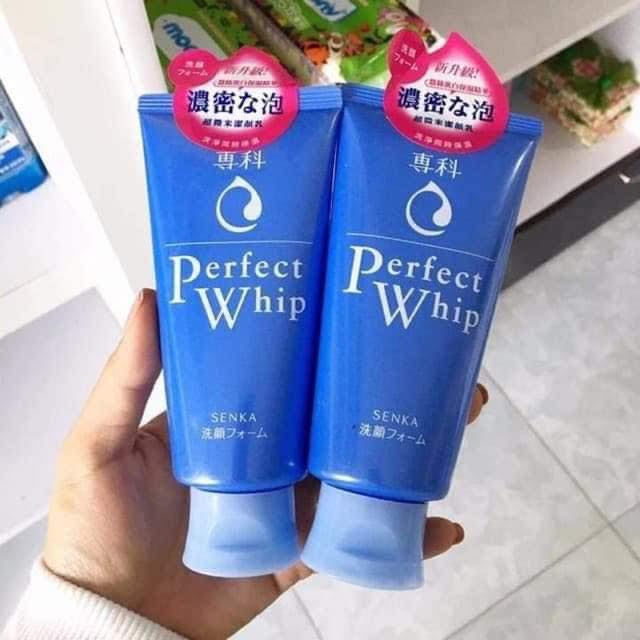 Sữa Rửa Mặt Sen.ka Perfect Whip 120g - Nhật Bản
