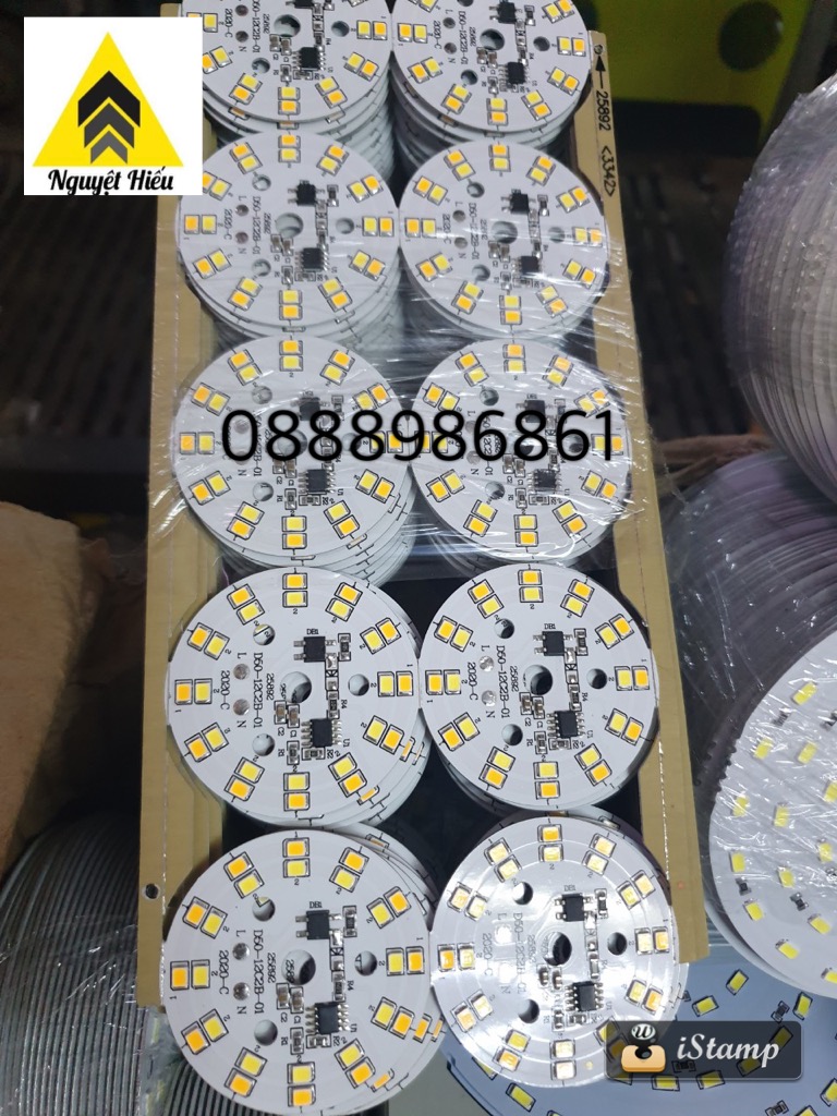 Led miếng 3 màu-220V